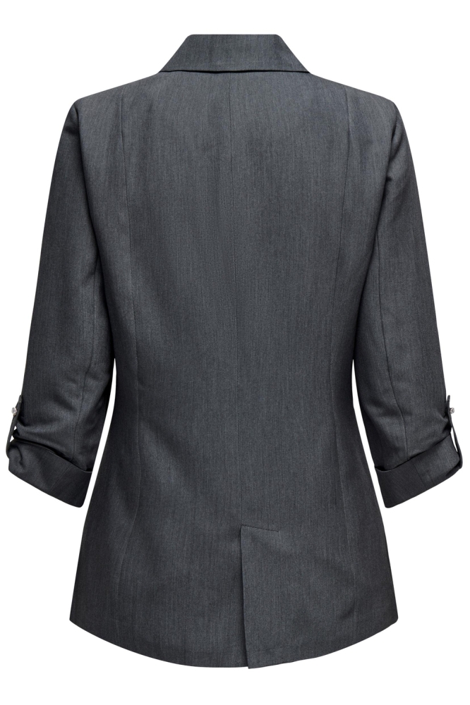 ONLKAYLE-ORLEEN 3/4 BLAZER TLR NOOS 15218743 Medium Grey Melange